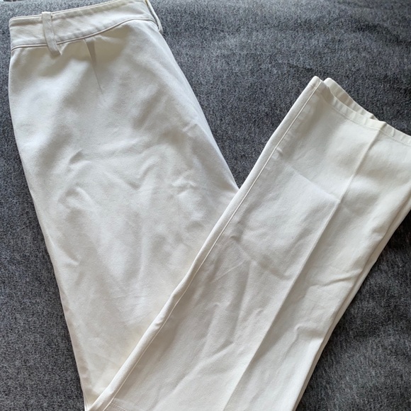 Ralph Lauren white straight leg pants - Picture 2 of 2